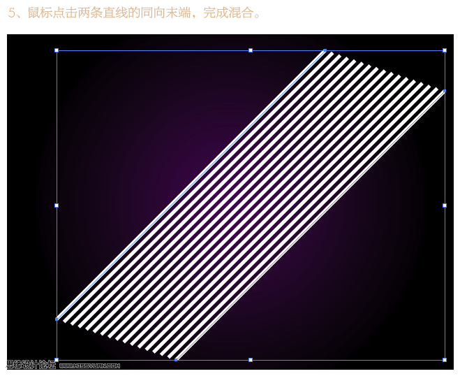 Illustrator製作花紋裝飾的字體海報