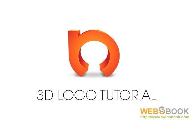Illustrator结合PS制作质感的3D标志教程