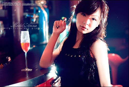 Photoshop为照片添加梦幻光斑效果
