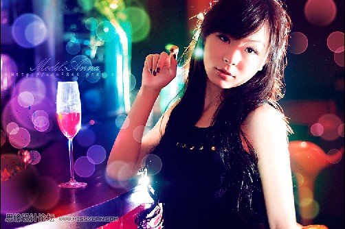Photoshop为照片添加梦幻光斑效果