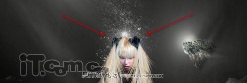 Photoshop合成教程:制作美丽的异界魔女场景