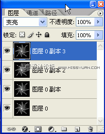 Photoshop滤镜制作漂亮的荧光花束效果