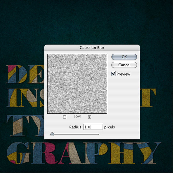 Photoshop制作海报常用的复古字体教程