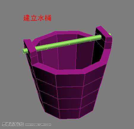 3ds max实例教程:动力学运用制作辘轳打水动画