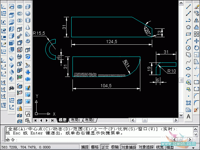 AutoCAD̳̣άתʵƶ߽