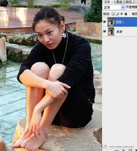 PhotoshopÀûÓÃÄ£ºýÂ˾µ¿ìËÙÐ黯¸´Ôӵı³¾°