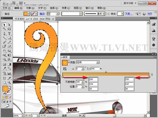 Illustrator CS5新功能:实例解析描边调板工具