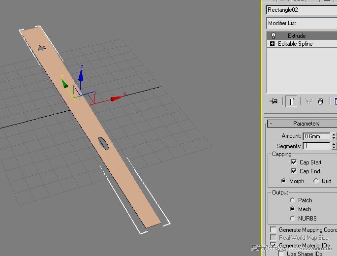 3DMAX基础教程:制作漂亮的折扇