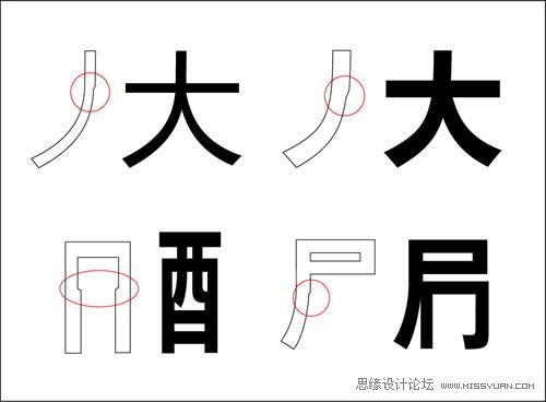 微软雅黑字体设计方法和技巧详细剖析