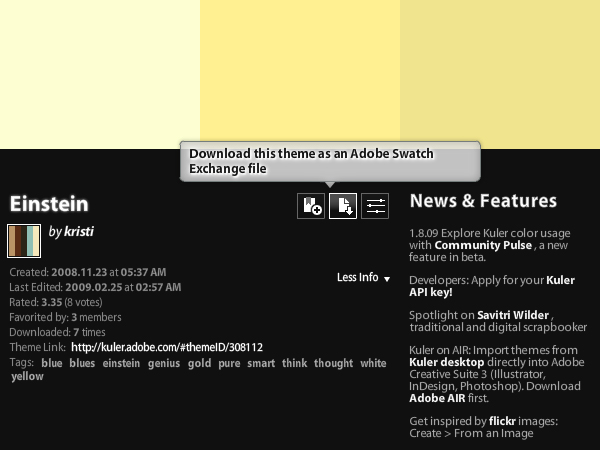 ʹAdobe KulerǿPhotoshopɫʹʽ