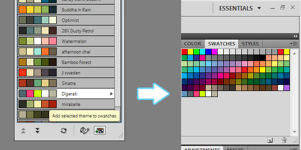 ʹAdobe KulerǿPhotoshopɫʹʽ
