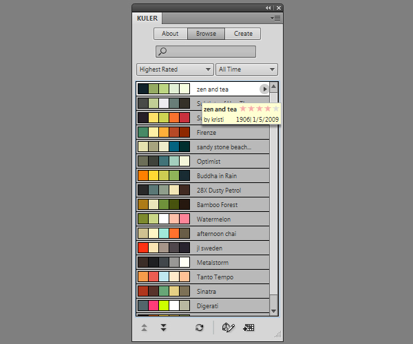 ʹAdobe KulerǿPhotoshopɫʹʽ