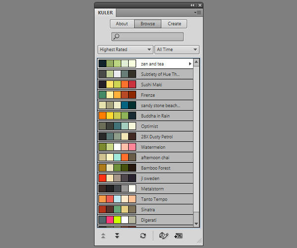 ʹAdobe KulerǿPhotoshopɫʹʽ