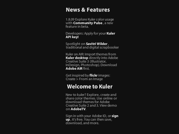 ʹAdobe KulerǿPhotoshopɫʹʽ