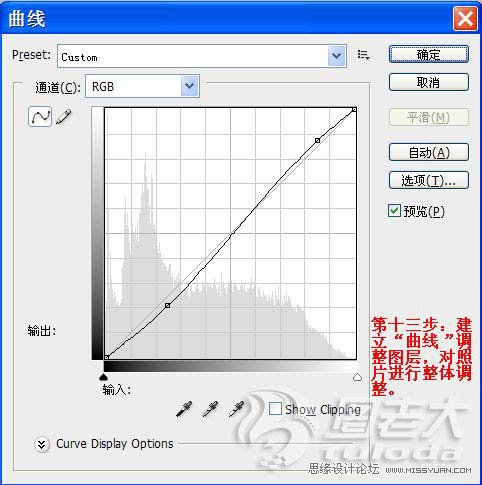 Photoshop调出质感的暗色外景照效果