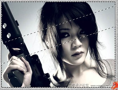 Photoshop调出人物冷酷的暗调质感色效果