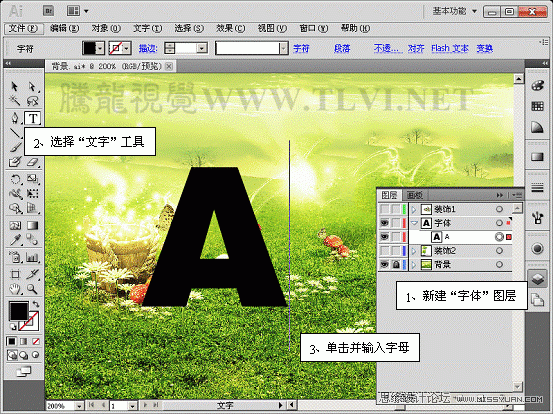 Illustrator CS5̳̣Ư庣Ч