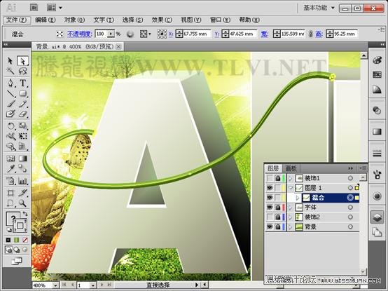 Illustrator CS5̳̣Ư庣Ч