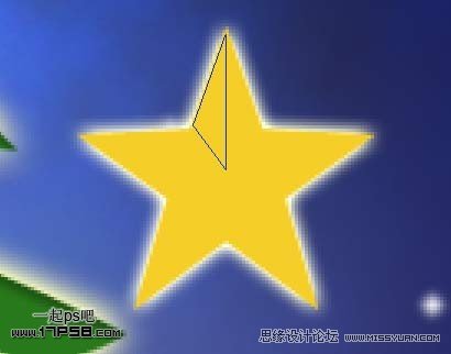 Photoshop绘制矢量风格的圣诞树