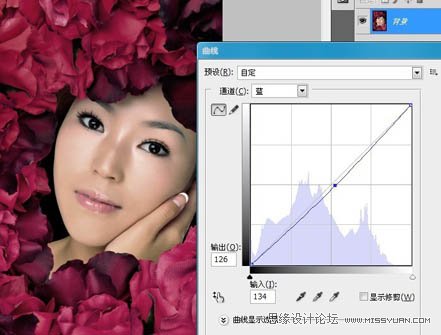 Photoshop调出人物图片古典暗红质感色
