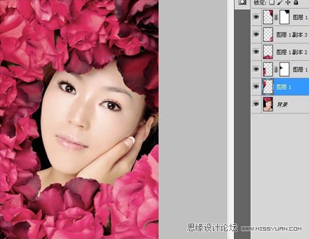 Photoshop调出人物图片古典暗红质感色