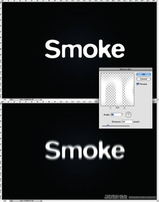 Photoshop设计沙化的字体效果教程