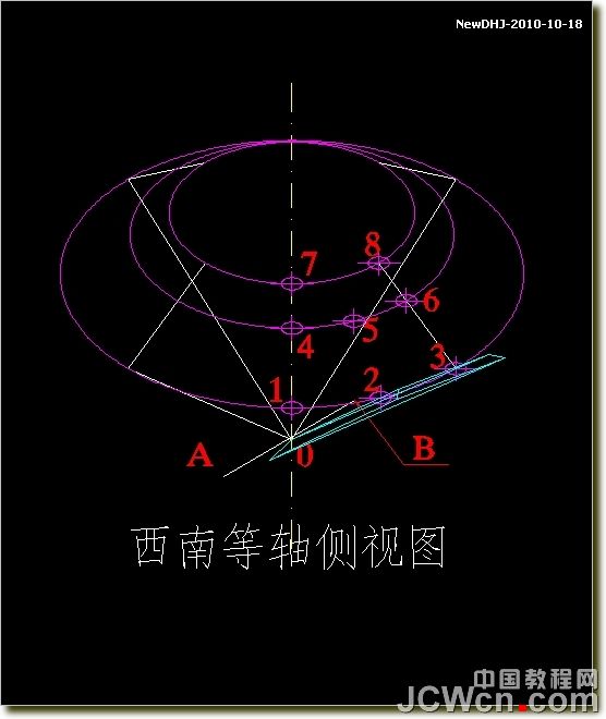 AutoCAD建模教程:绘制八心八箭的钻石