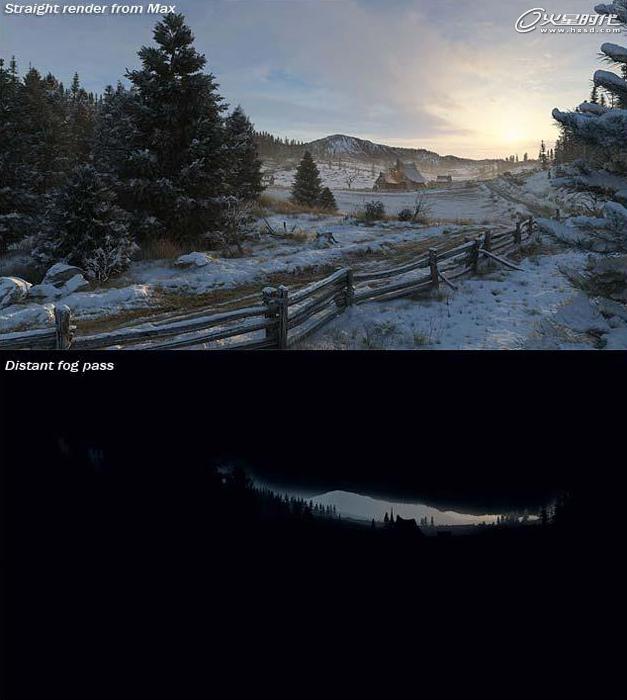 3ds Max实例教程:逼真的雪地场景制作解析