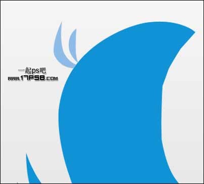 Photoshop绘制Twitter小鸟图标教程