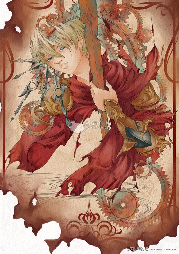IllustStudio教程:《回到过去的巡礼》绘制流程解析