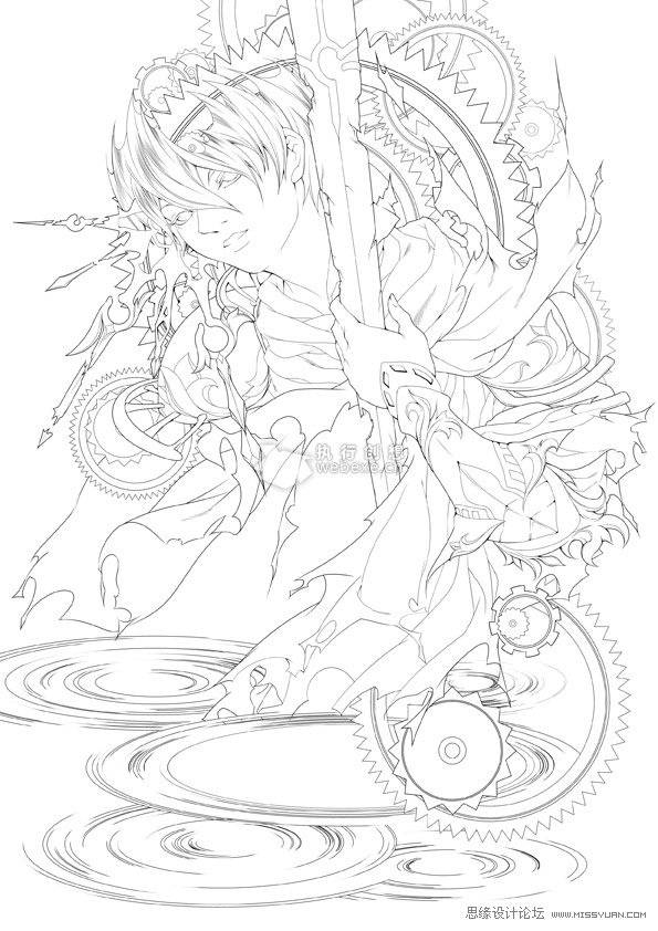 IllustStudio教程:《回到过去的巡礼》绘制流程解析