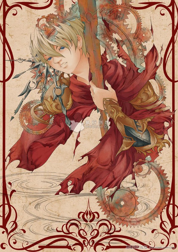 IllustStudio教程:《回到过去的巡礼》绘制流程解析