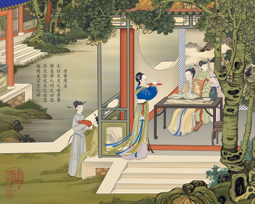 CorelDRAW临摹工笔重彩画教程