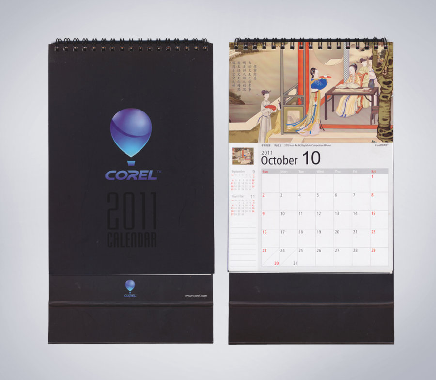 CorelDRAW临摹工笔重彩画教程