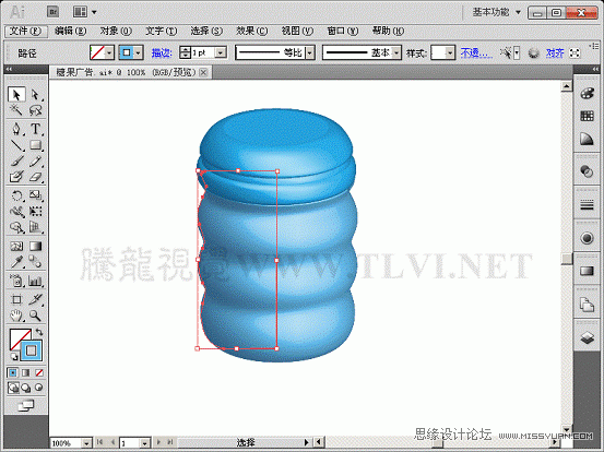 Illustrator CS5教程:解析3D绕转命令