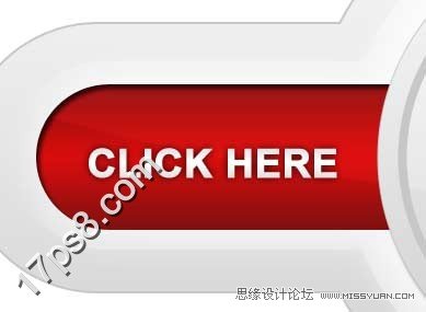 Photoshop打造矢量风格的箭头点击按钮