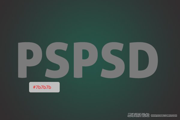 Photoshop制作石头质感字体教程