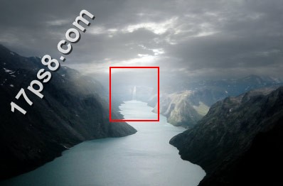 Photoshop合成美丽河谷场景教程