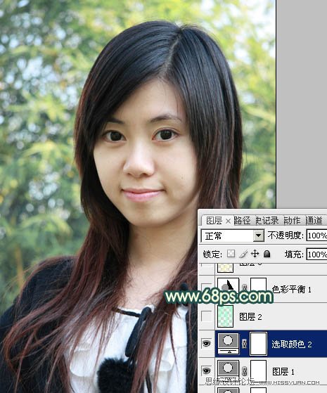 Photoshop⾰Ůͨ͸ķɫЧ