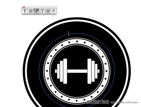 Photoshop设计复古风格的LOGO教程
