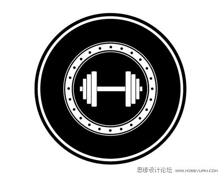 Photoshop设计复古风格的LOGO教程