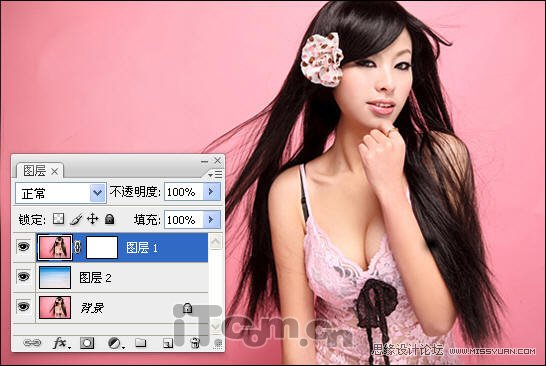 Photoshop使用颜色范围给美图抠图