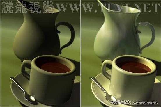 3ds max材质教程:Mental ray陶瓷表现