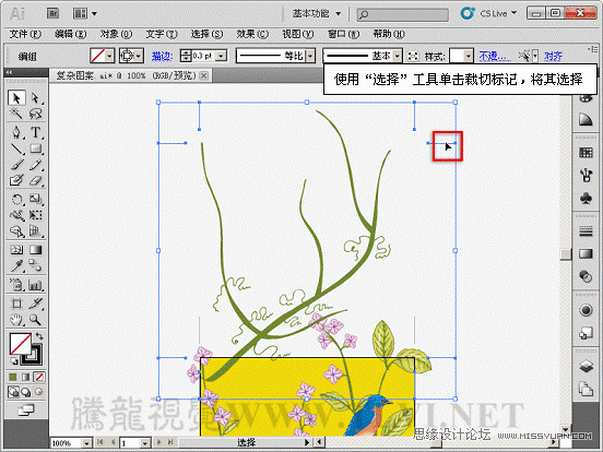 Illustrator基础教程:制作复杂无缝贴图