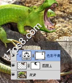 Photoshop合成可爱的河马头蜥蜴教程