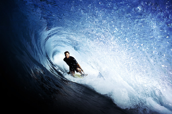 Photoshop给冲浪照片添加超酷的冲击力效果 -