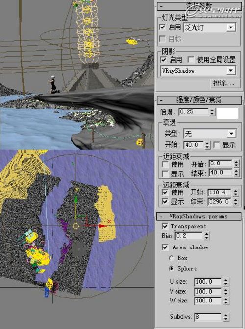 3DMAX教程：三维静帧《祈祷》制作解析