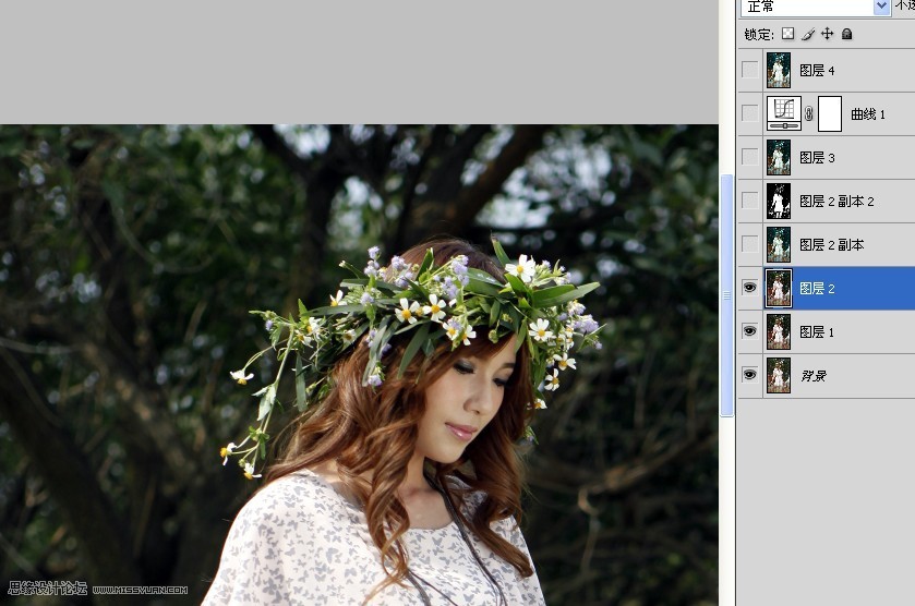 Photoshop调出水灵灵美女阿宝色效果