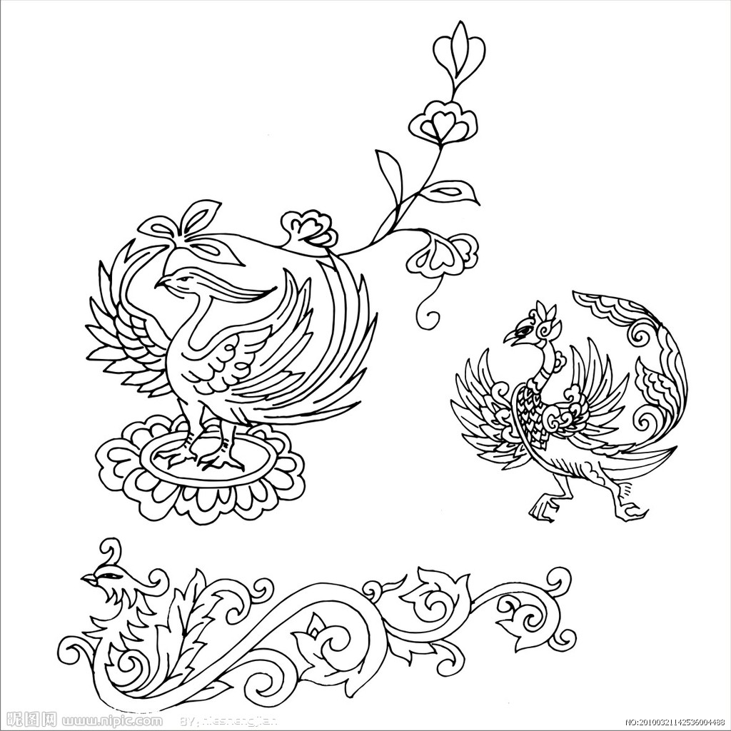 photoshop手绘趴在栏杆上的唯美古装mm - 转载