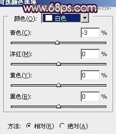 Photosho调出写意人物图片柔和的淡暖色